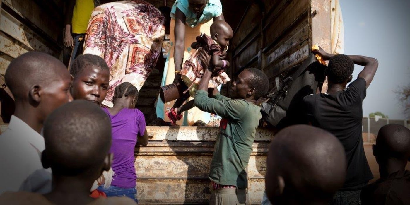 Refugees from South Sudan in Uganda. Foto: Sofi Lundin.
