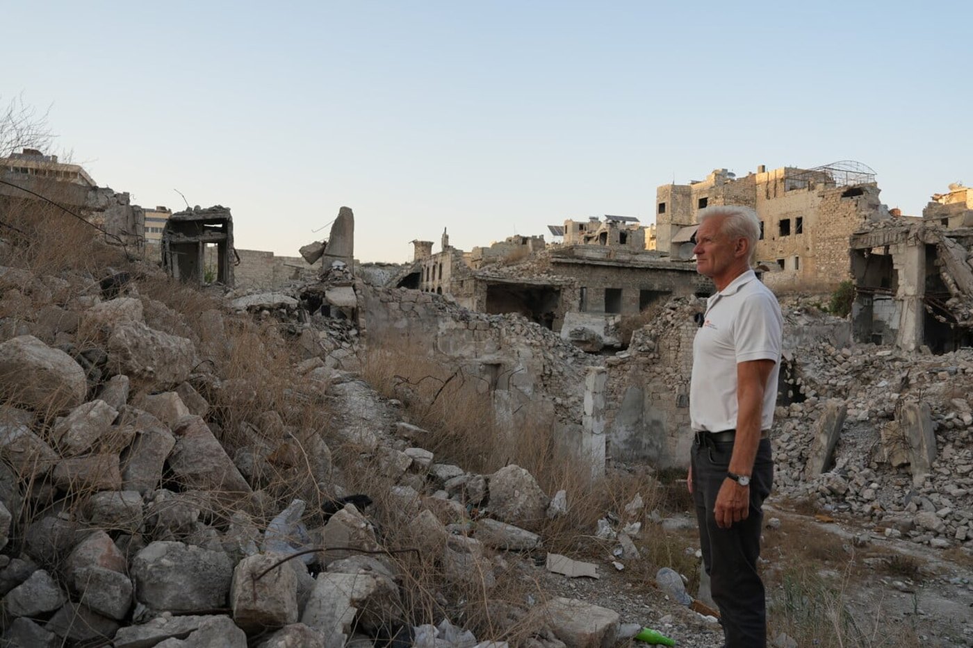 Jan Egeland i Syria.