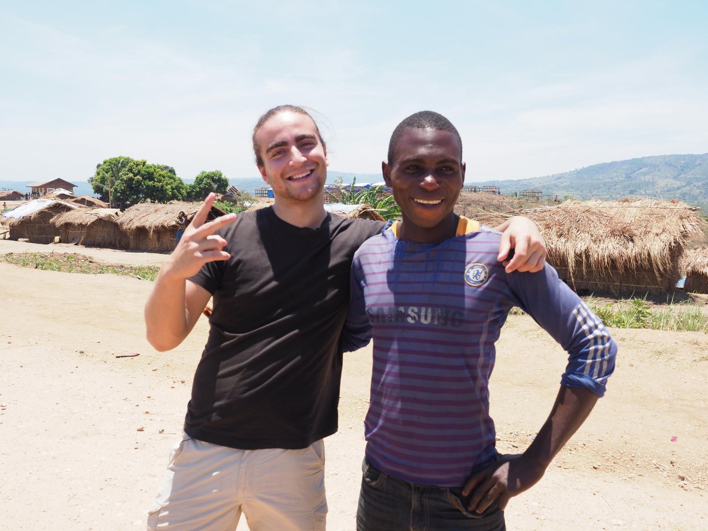Marlon and Shinando. Photo: Ingrid Prestetun/NRC