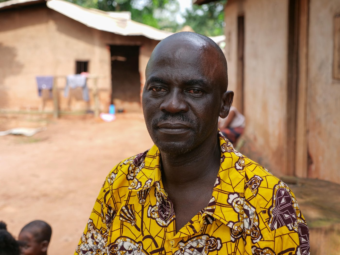 Amadou Ibrahim, is the village chief that assisted Hamayadi to resolve the housing conflict. Ibrahim was a member of the Community Mechanism for Social Cohesion and attended trainings organized by the Norwegian Refugee Council on resolving conflicts related to housing, land and property.