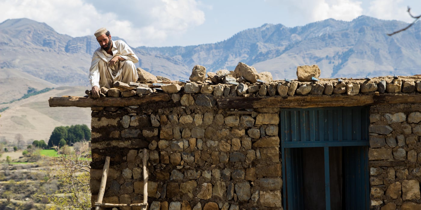 NRC's community based shelter programme helps returnees build back their destroyed homes in Kurram Agency, FATA.
Photo Taken By: Shahzad Ahmad, Media Officer, NRC Pakistan