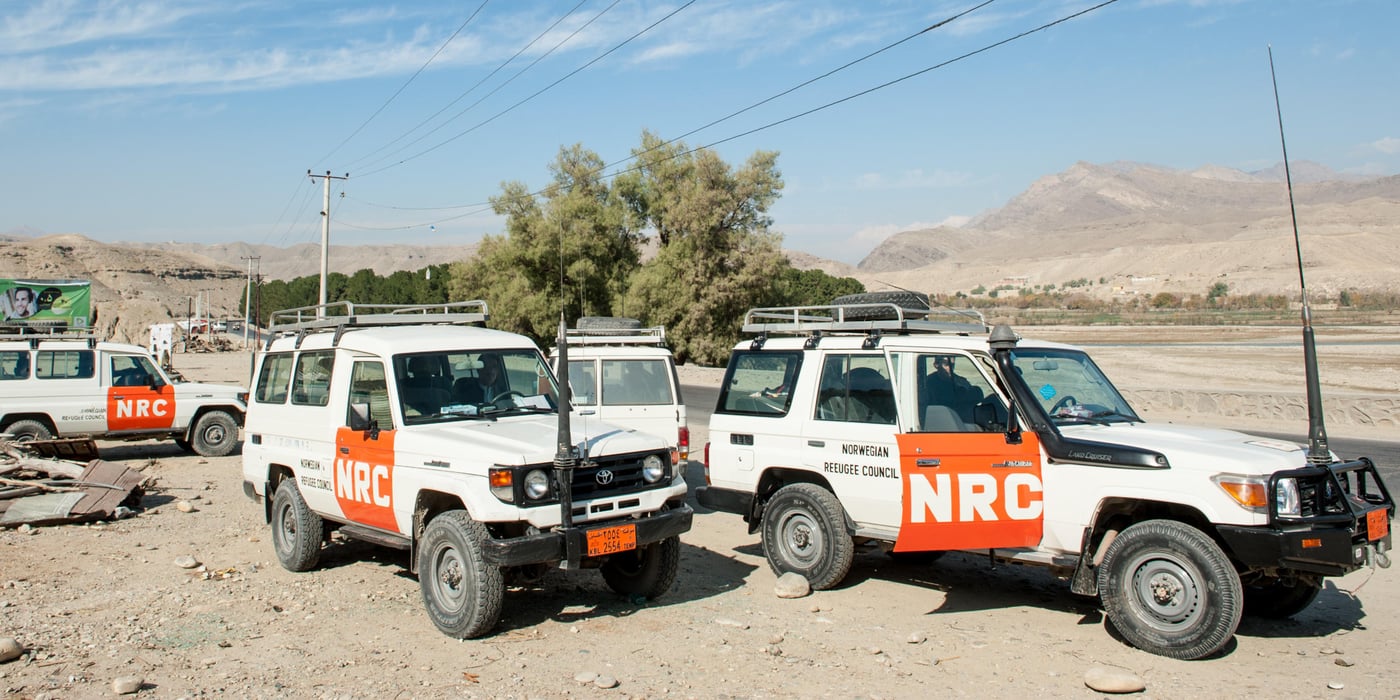 Toyota Landcruisers are widely used in NRC's field operations. Here Nangarhar province in Afghanistan. Photo credit: NRC/Christian Jepsen November 2013.