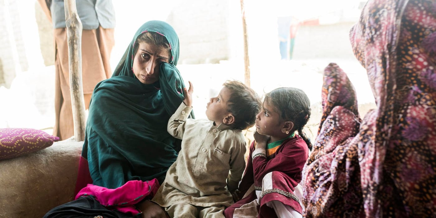 Roxshana, a 23 year old mother of 4 young children, has been widowed by the ongoing conflict in Afghanistan. Five months ago her husband went out to collect firewood, and was inexplicably struck by a stray bullet. Her home village had recently been besieged by fighting between militant groups and the Afghan security forces, and her husband - who did not fight for either side - appears to be one of the many thousands of civilian casualties caught up in Afghanistan’s protracted war. After the death of her husband, she fled with her extended family, including her father in law, to Kabul, to seek the relative safety the capital offers. But with that safety comes slum-like living conditions. She and her children now live in half of a dirty, makeshift shelter in the middle of one of Kabul’s informal settlements. “It’s so difficult here, we just have to take it day by day,” she said. “After my husband died, my dreams died with him.” Roxshana helps make ends meet by selling cheap plastic bangles, on a good day making up to US$2. This barely covers food for the family, let alone other essentials, like medical care. One of her children is chronically ill from water-borne diseases, which has kept him from attending the local school. “We are completely dependent on the help of others,” she said.
Photo credit: Janus Engel Rasmussen