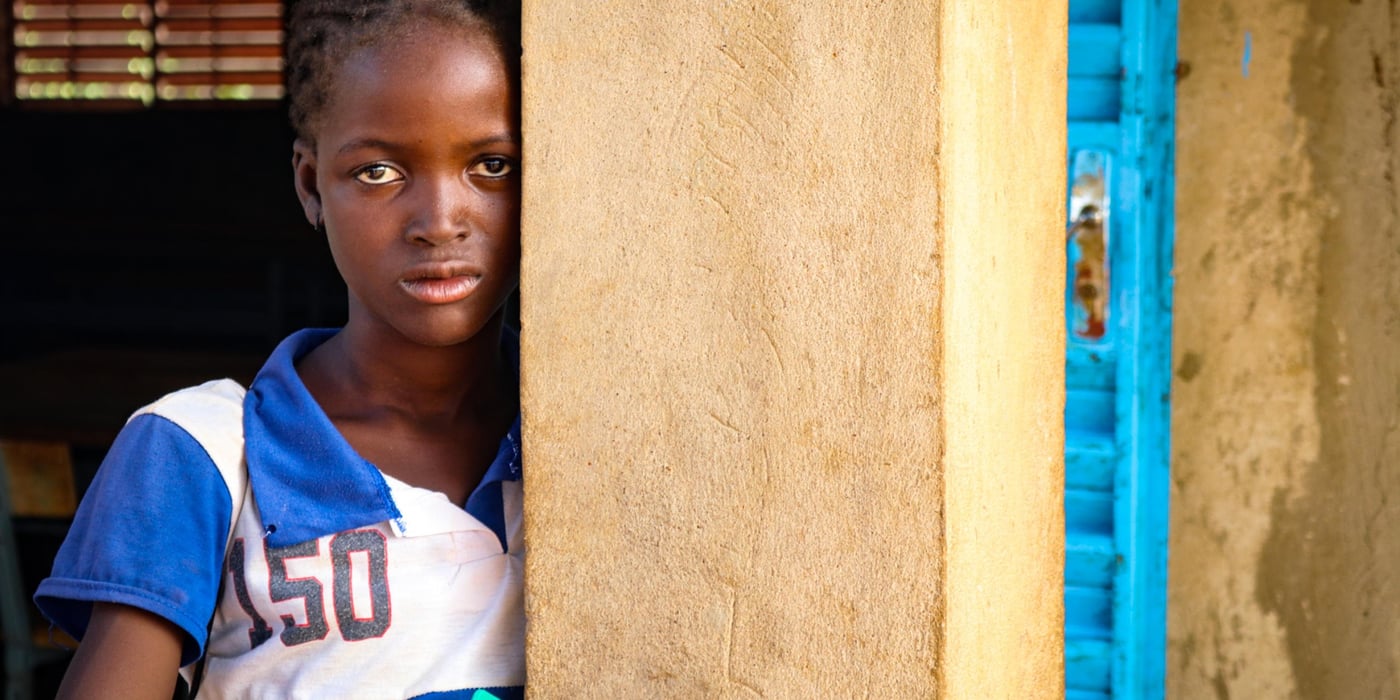 Students in Burkina Faso are returning to school after covid-19 lockdown.