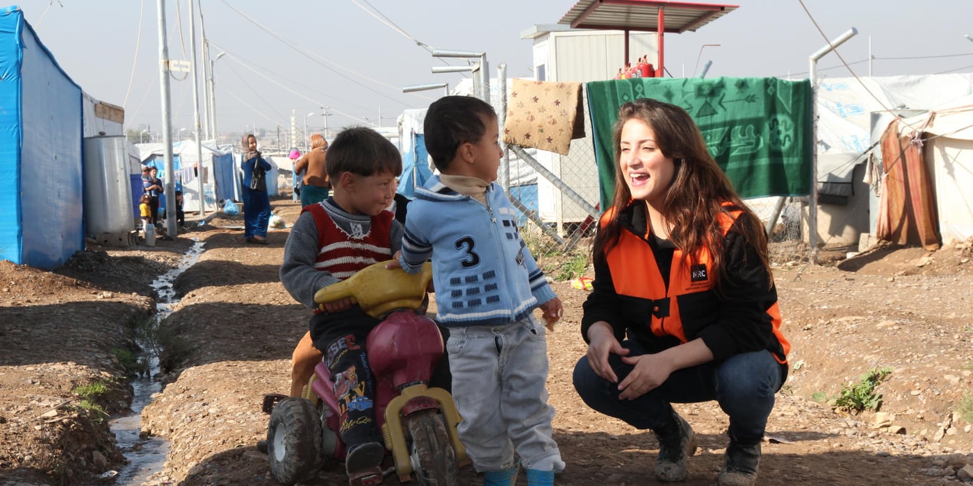 NRC's Becky Bakr Abdulla
Photo credit: Ingrid Prestetun