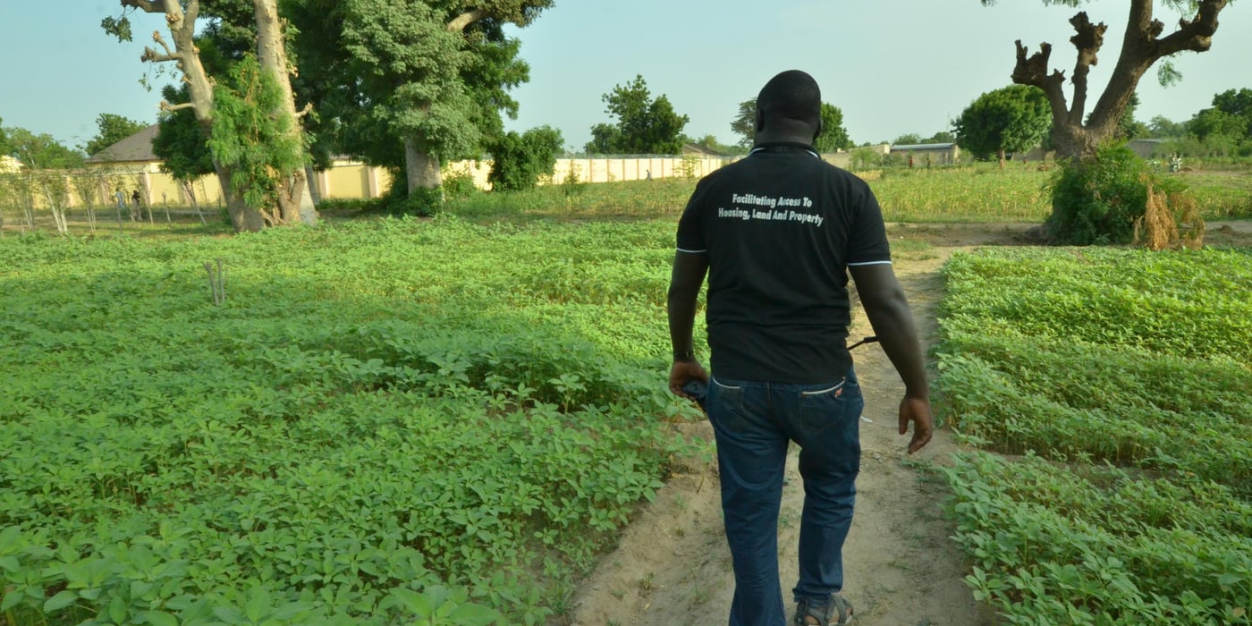 Nigerian-born Danladi Mamza teaches vegetable farming to communities on the run from Boko Haram.

Danladi is someone you instantly want on your team. He’s bursting with energy, enthusiastic and gives the impression he can do just about anything he sets his mind to. As a food security officer with the Norwegian Refugee Council in Nigeria, Danladi’s business is food. But that doesn’t always mean feeding people. 

His most recent project has been teaching displaced communities in Nigeria’s war-torn northeast how to grow vegetables. Danladi organises a handful of people form a collective, and teaches them to farm in a communal garden. He provides them with the seeds to grow spinach, carrots and Amaratus, a local vegetable found in West Africa. 

Mini-farm collectives
“Most of the people I work with were farmers before they fled their homes,” says Danladi. “But traditional farming. I teach them modern methods, using fertiliser and quick growing seeds. It’s been incredible to watch these mini-farms grow. 

Now the local market sellers come to our farmers to buy their produce. Not only are they self-sufficient, but they are successful business people.”

Danladi has come a long way. In 2009, he and his siblings were forced to flee themselves, from their hometown of Maiduguri to Adamawa State. The armed group Boko Harm had overtaken Maiduguri and its residents fled. They looted and pillaged, burned down houses and killed civilians. 

Danladi has since gone back, and feels a connection to the displaced communities he now helps. “I have gone through something similar to them,” he recalls. “I can relate.”
A region in crisis

Conflict has engulfed Nigeria’s northeast region for the past eight years. Over 1.8 million people have been internally displaced, and another 220,000 have fled across the border to neighbouring Cameroon, Chad and Niger. 

In addition to the conflict, the region has been on the verge of famine this year. Some 5.2 million people are food insecure, and almost half a million children are severely malnourished. Work like Danladi’s is crucial to help reverse the food crisis.

Despite the humanitarian situation, Danladi is optimistic about the future of the region where he was born and bred; “Our people are resilient. They will come back from this even stronger.”

Date: 5 October 2017
Credit: Norwegian Refugee Council / Michelle Delaney