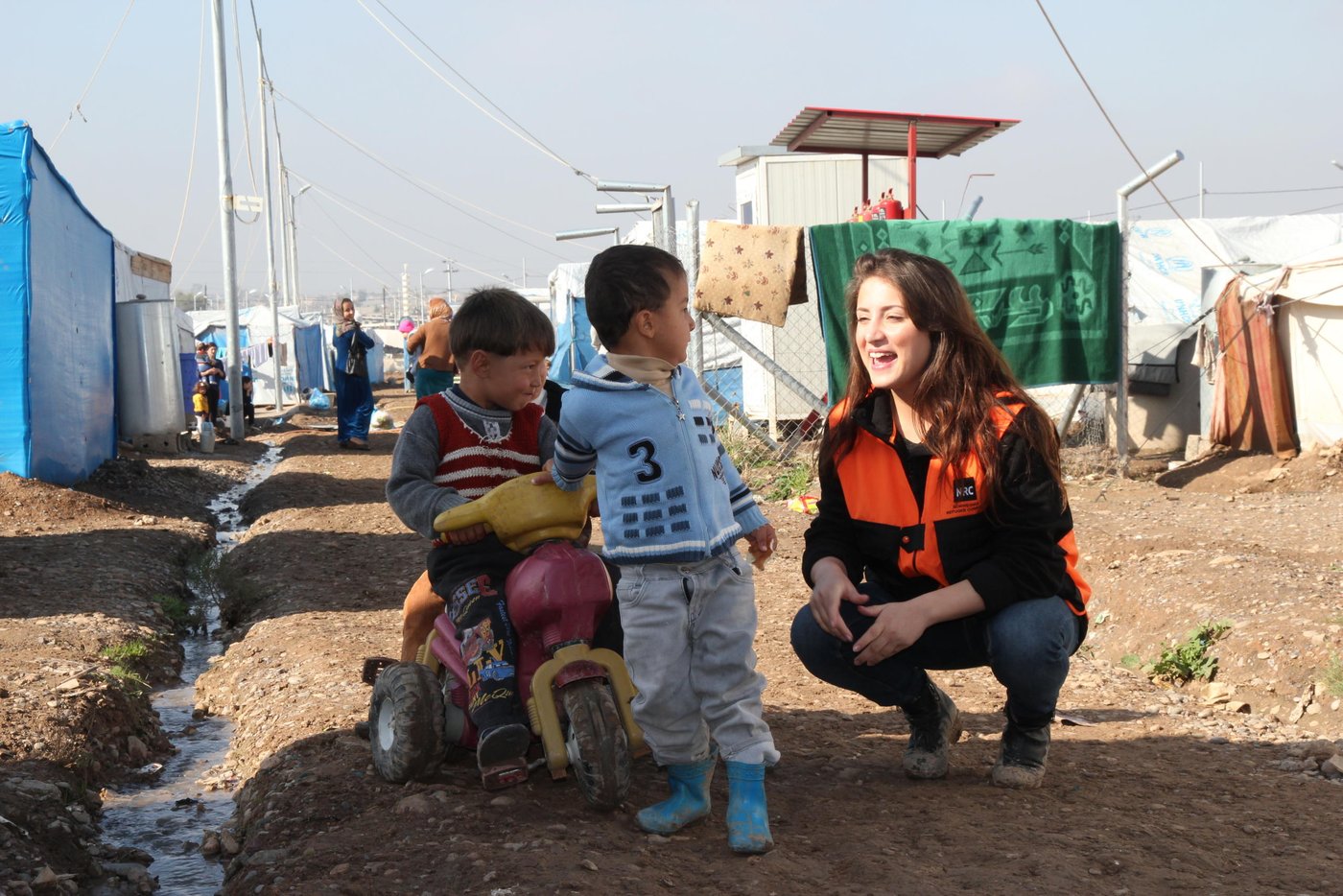 NRC's Becky Bakr Abdulla
Photo credit: Ingrid Prestetun