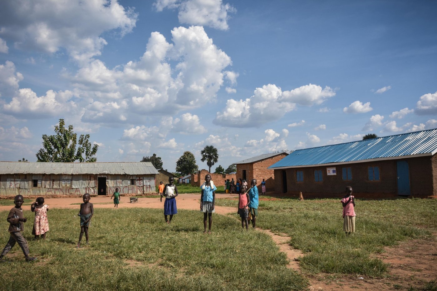 St. Thomas primary school in Yei, South Sudan. The school is providing education for children displaced by conflict - who have come to Yei for safety. NRC has built a new school building and latrines, and is running the education program with support from ECHO.
Photo: NRC/Tiril Skarstein