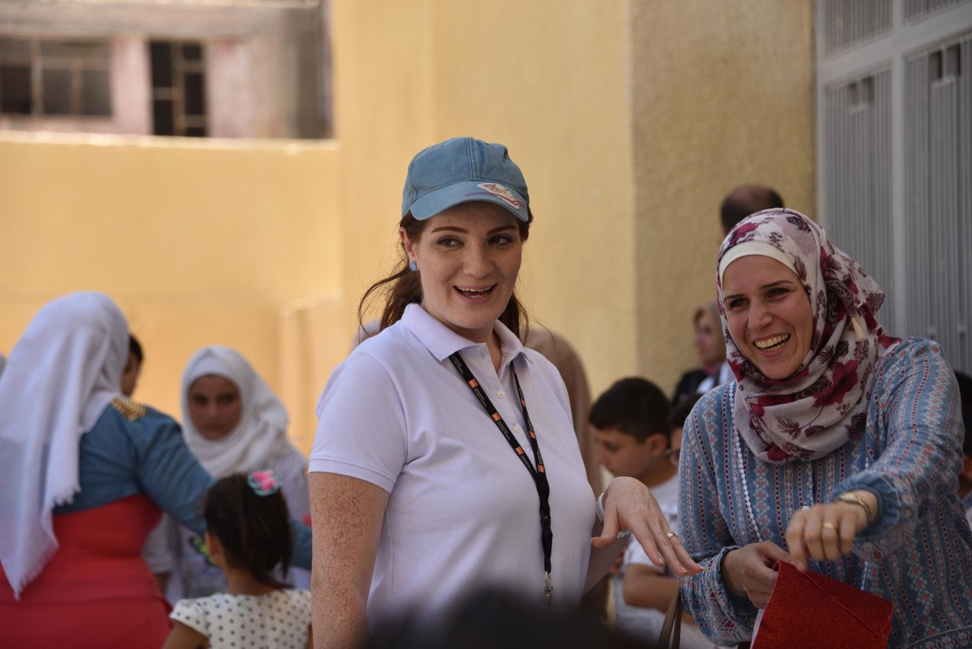 “What I really feel is that in Syria, where everything is destined for the worst and destruction, there is no other way to save the current generation except education, this generation is facing  unknown destiny, education should be the first step towards the future that’s why I joined NRC and believe in its cause“. Esraa NRC Education team leader
Photo: Tareq Mnadili/NRC