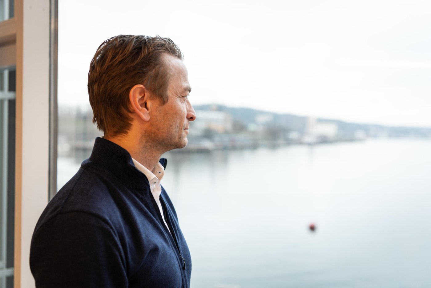 Bosse Langaas, Head of strategy and operations at Kluge.
Kluge, a Norwegian law firm located at Aker Brygge in Oslo, is an important supporter and partner of NRC.
Photo: Beate Simarud/NRC
