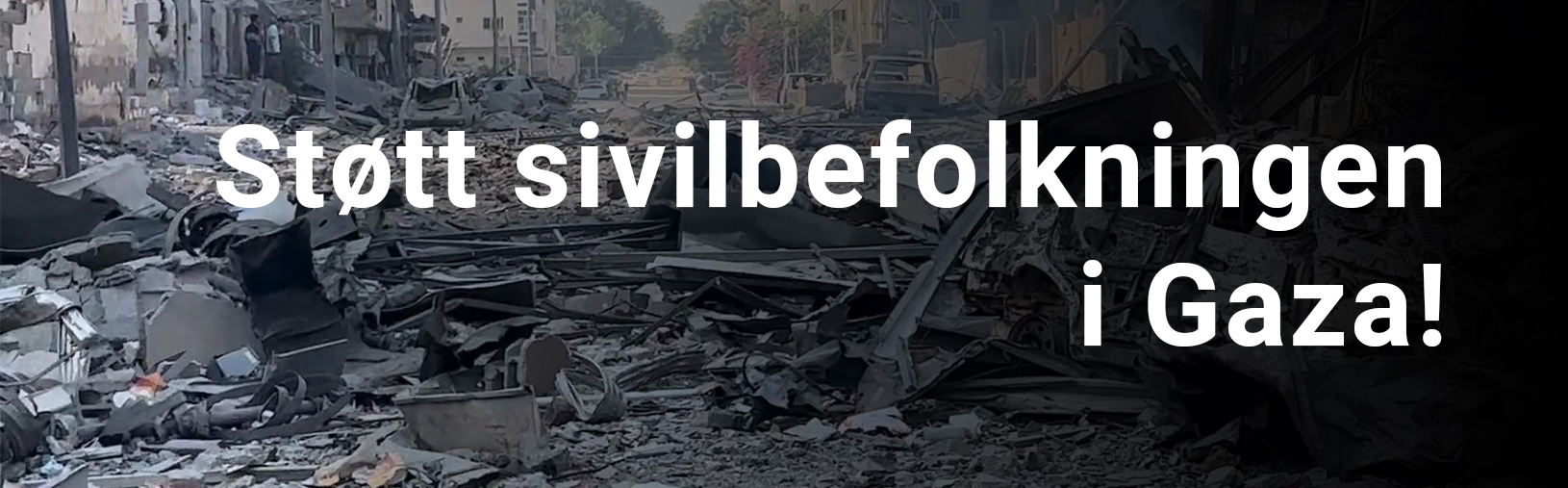 Støtt sivilbefolkningen i Gaza