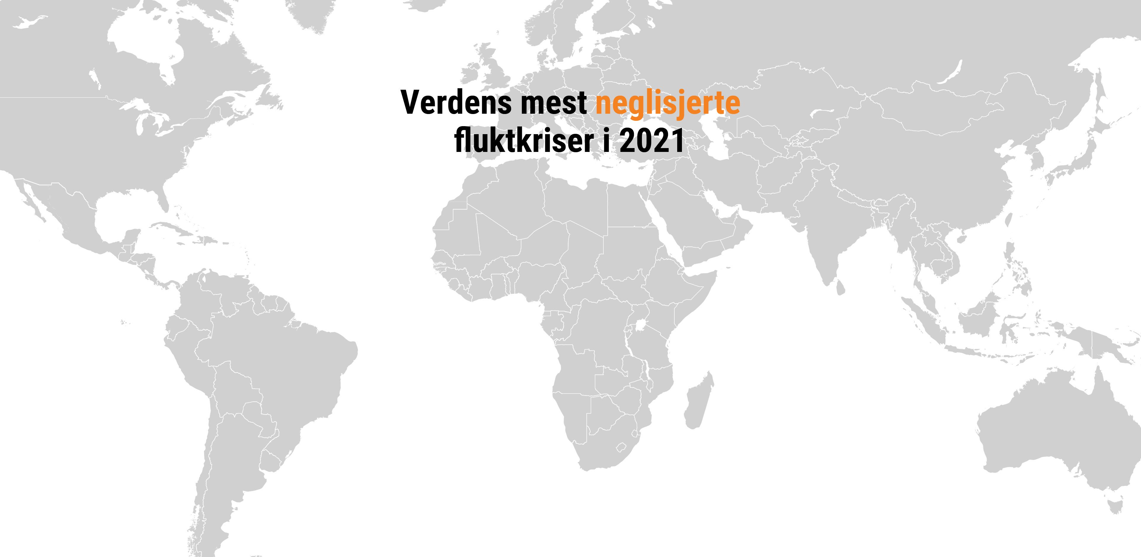 Verdens mest neglisjerte fluktkriser i 2021.
