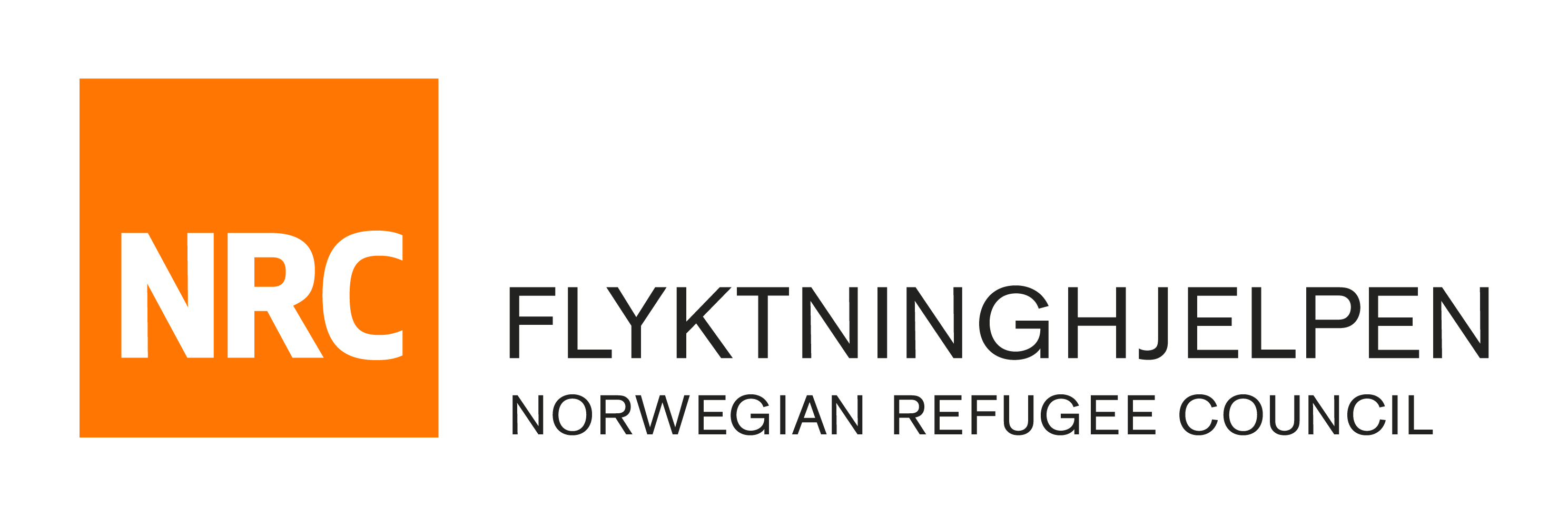 Flyktninghjelpen logoen