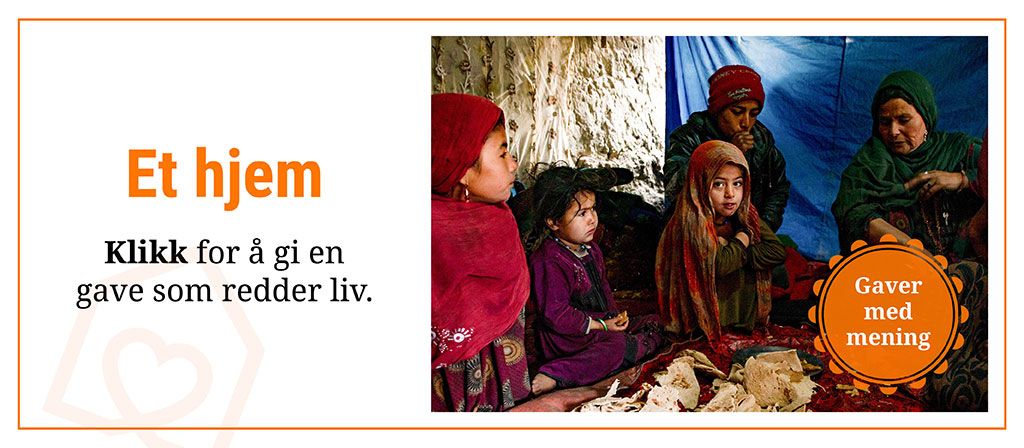 Et hjem: Klikk for å gi en gave som redder liv