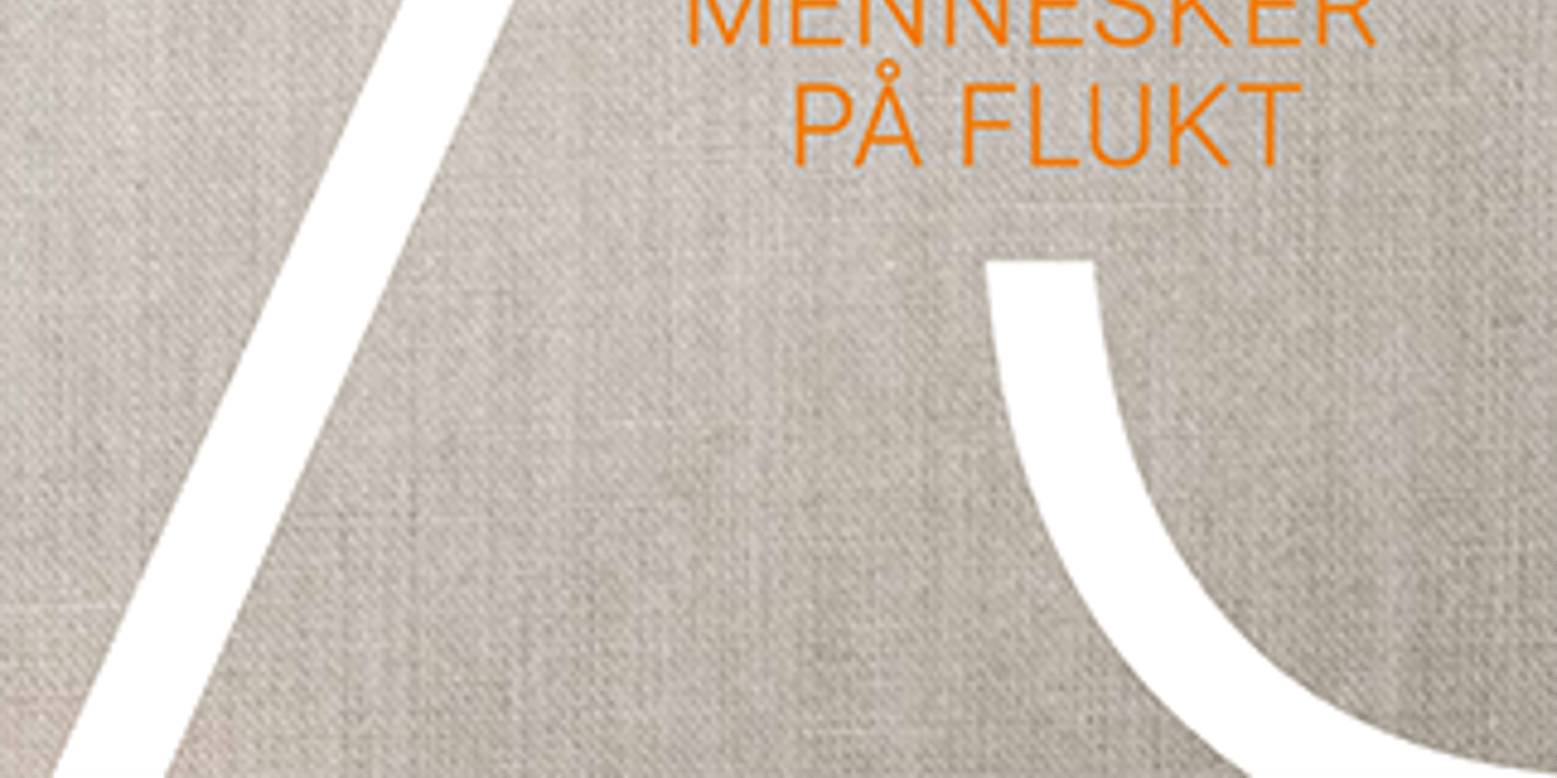 75 år for mennesker på flukt - Flyktninghjelpen 1946-2021. Forsiden av Flyktninghjelpens bok om vår 75 år lange historie.